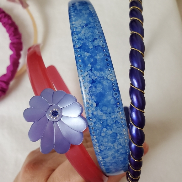 80's Vintage Headband Bundle - Picture 1 of 8